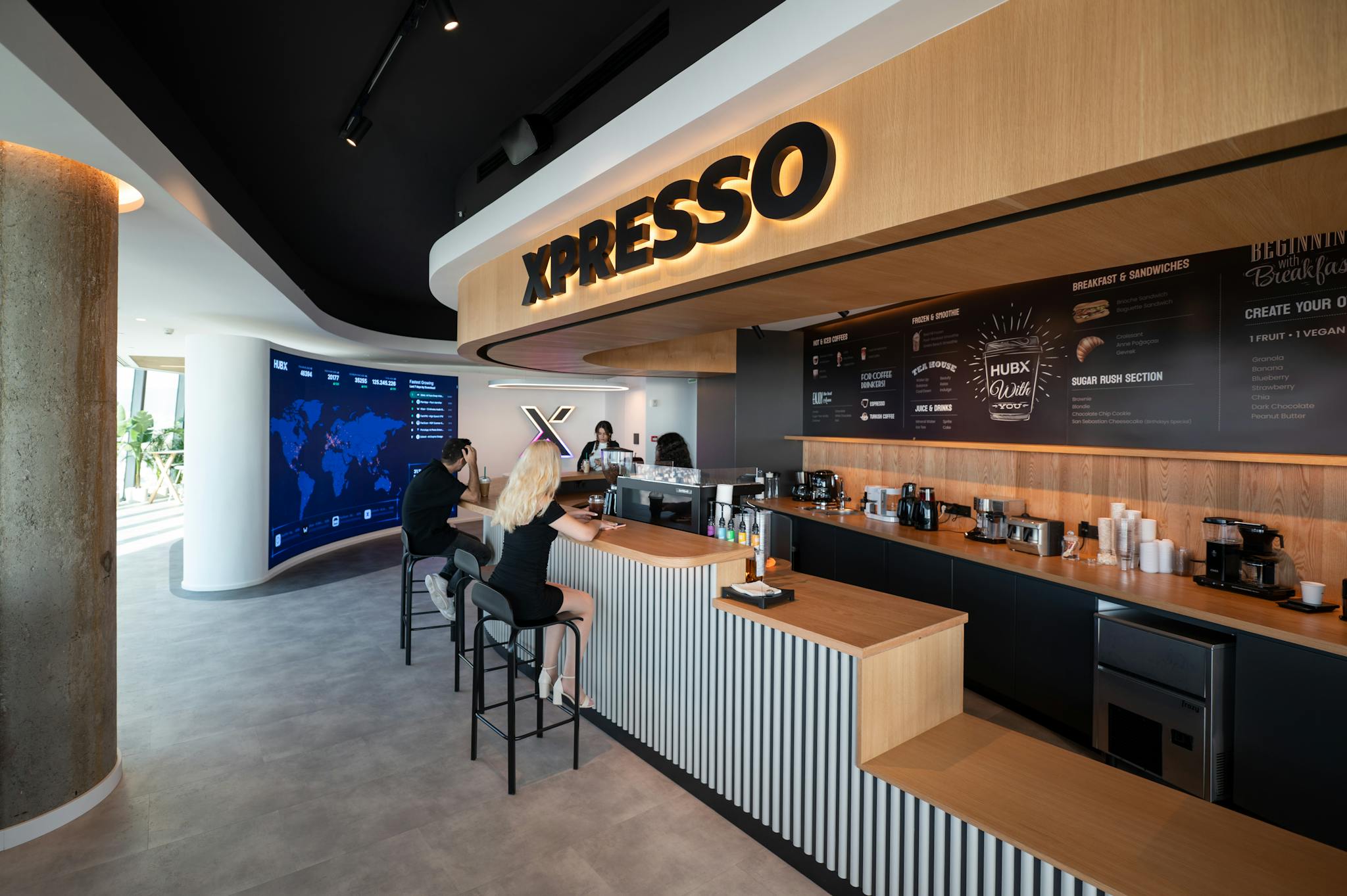 XPresso - Our in-house health bar and coffee shop